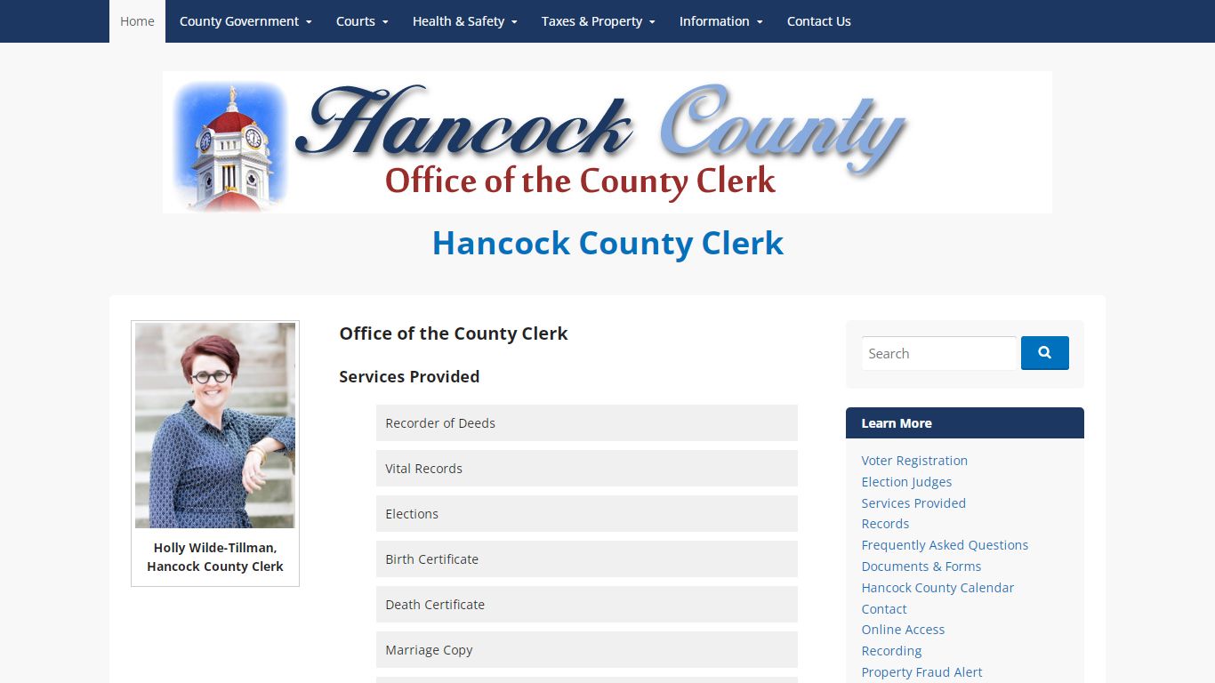 Hancock County Clerk